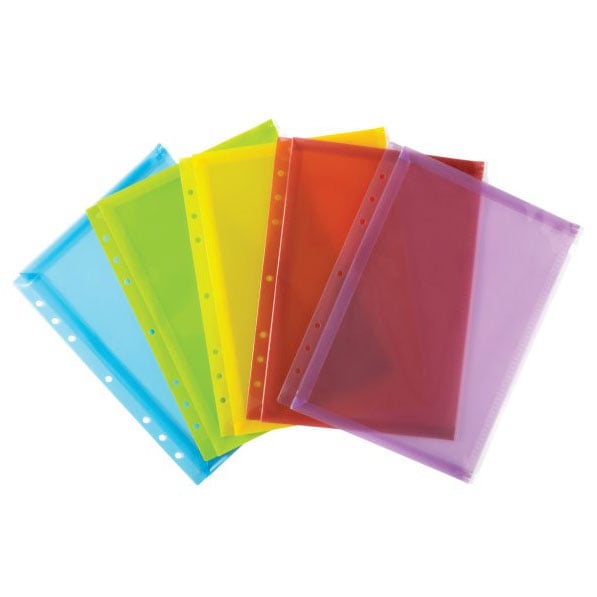 Wilson Jones Fashion Assortment Zip Pouches 12pk - W20269