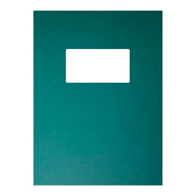 Fastback Dark Green 8.5" x 11" Binder Covers With Windows