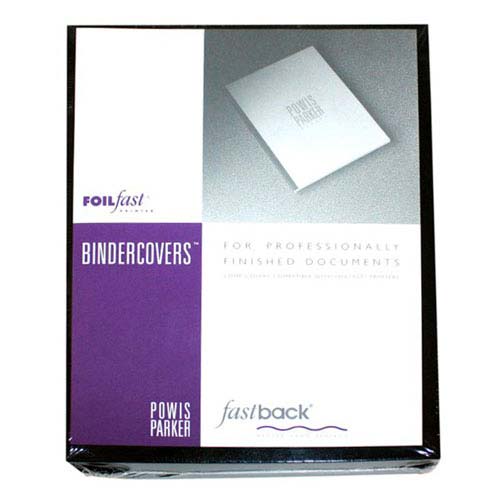 Fastback Black 8.5" x 11" FoilFast Composition Covers - GA101