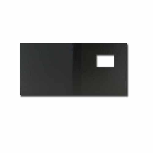 Fastback Black Comp 8" x 10" Landscape Hard Covers with Window (3/4" Spine C) - 25pk