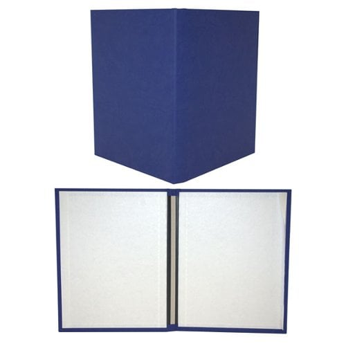 Fastback Bright Blue 8.5" x 11" Suede Hard Covers