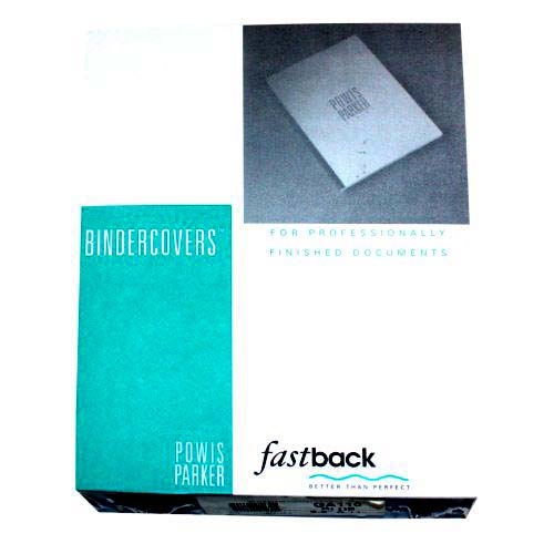 Fastback Dark Blue 8.5" x 11" FoilFast Composition Covers - GA110