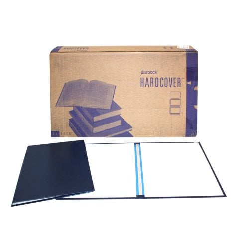 Fastback Dark Blue Composition Hard Covers (1/4" Spine A) - 25pk