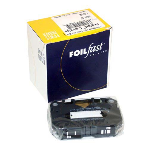 Fastback Foilfast Gold Metallic Printer Cartridge - 120M