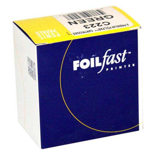 Fastback Foilfast Green Metallic Printer Cartridge - 80M