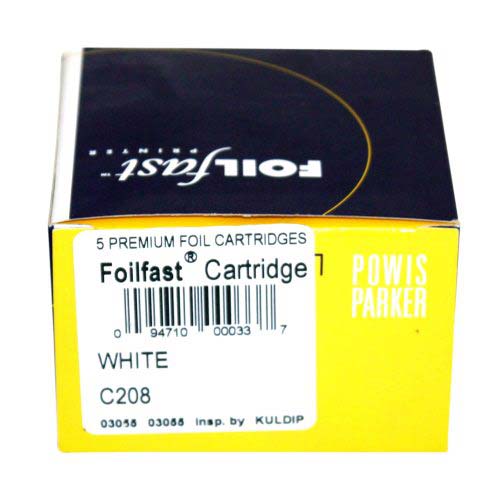 Fastback Foilfast White Matte Printer Cartridge - 40M
