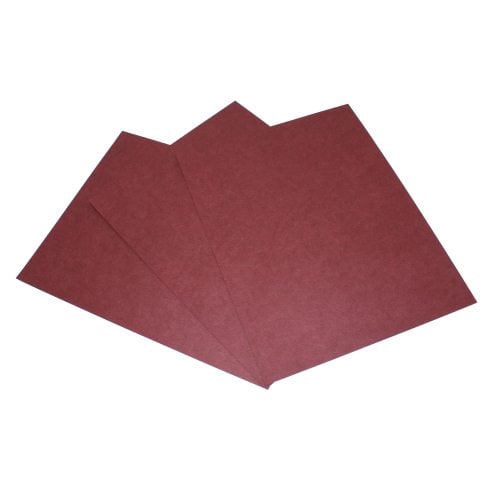 Fastback Maroon 8.5" x 11" Binder Covers With Windows