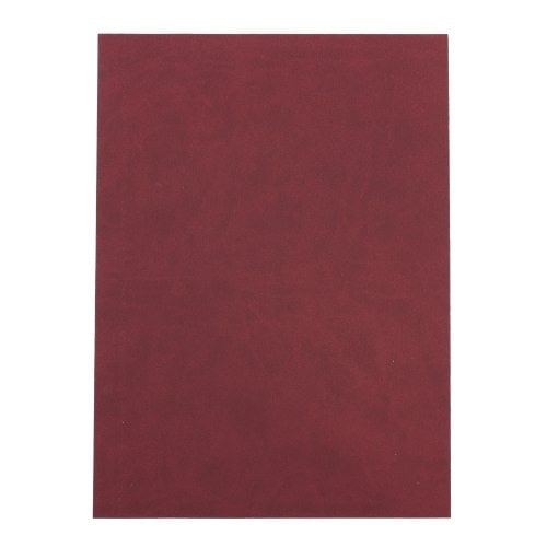 Fastback Maroon Suede Title Sheets - 25pk