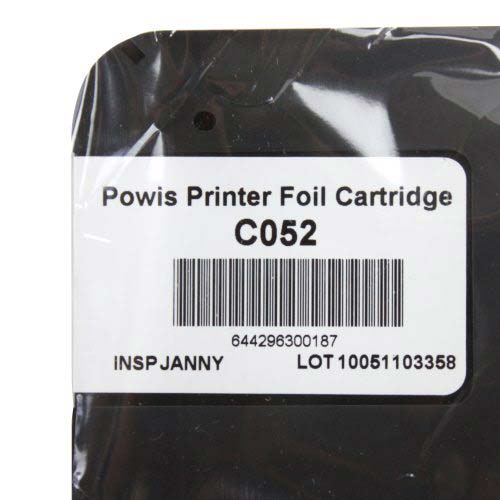 Fastback PowisPrinter Gold Metallic Foil Cartridge