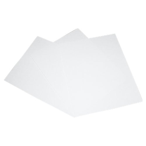 Fastback White 8.5" x 11" Binder Covers With Windows