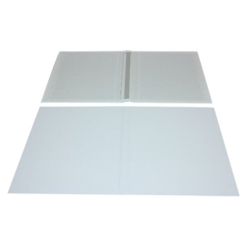 Fastback White Composition Hard Covers (1/2" Spine B) - 25pk