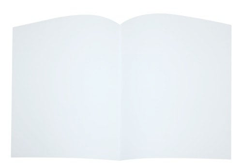 Fastback White Endleaves for Hard Covers - 25 sets