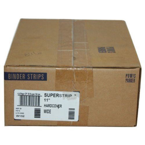 Fastback Wide 11" Linen Hardcover Strips - 25pk - W152
