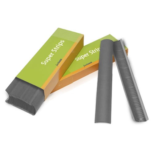 Dark Gray 11" Medium Powis Parker Fastback Super Strips - M102