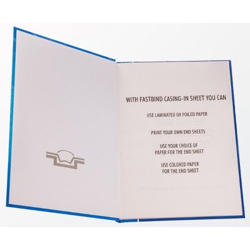 Fastbind Casing-In Sheets - #36 8.5" x 11" Letter Portrait (Up to .63" spine) - 50/Pack