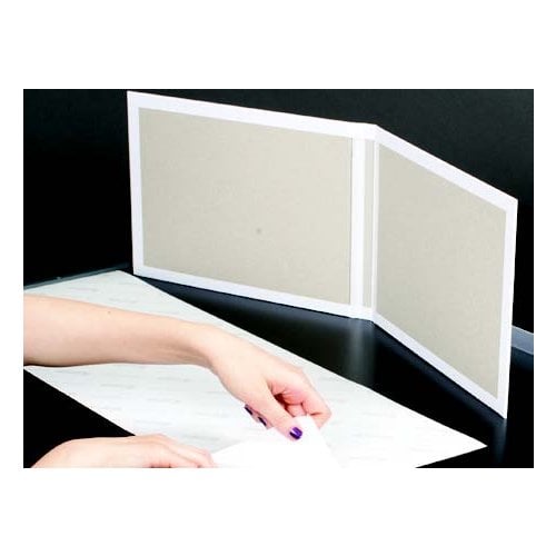 Fastbind Express Blank Cases for BooXTer - 12" x 12" with Black End Papers  - 10 Sets