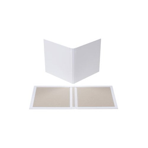 Fastbind 11" x 8.5" Landscape Express Blank Cases (1/4" Spine With End Papers) - 10pk