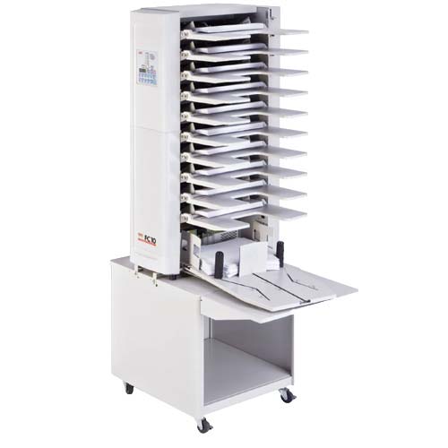 FC 10 Automatic 10-Bin Friction Collator – MyBinding.com