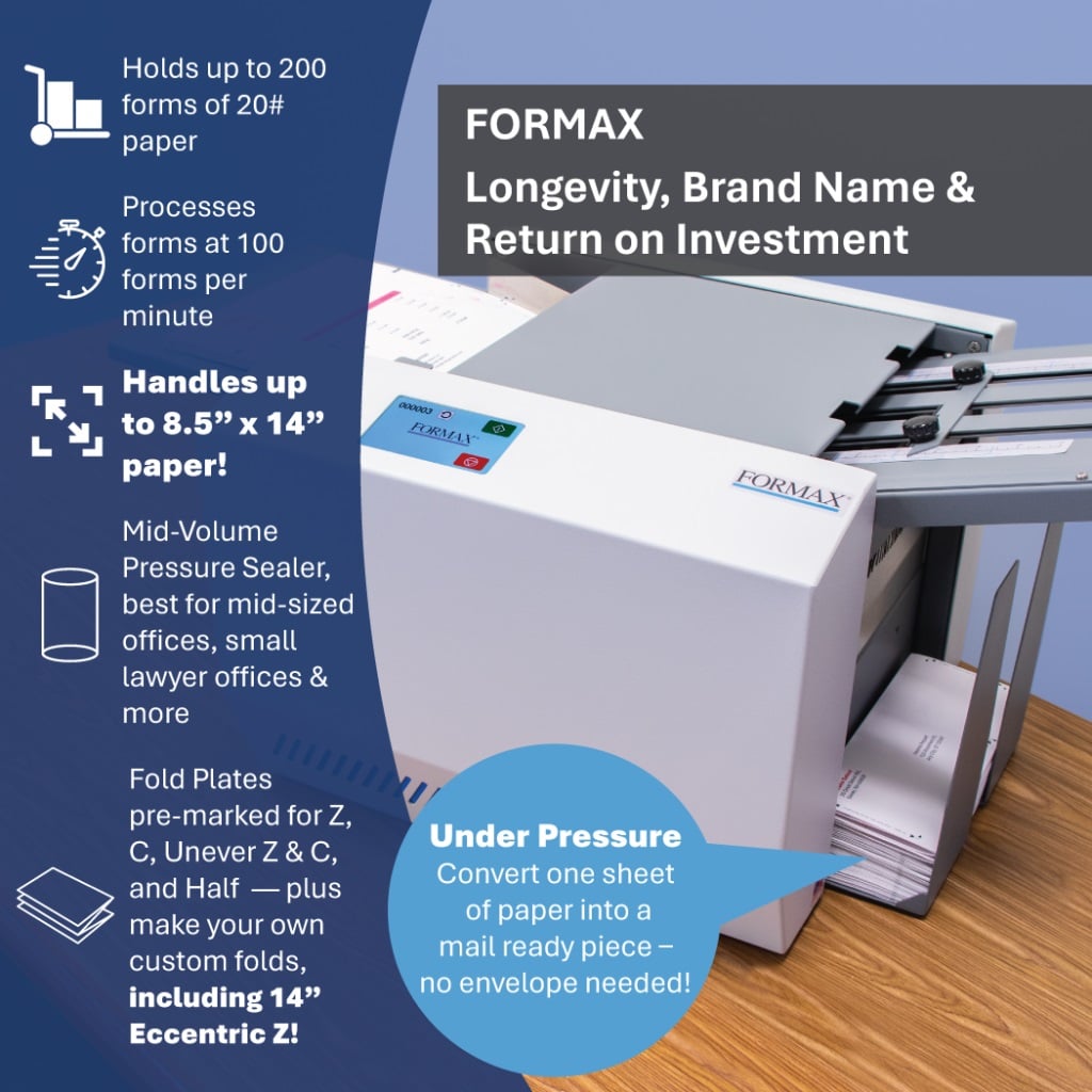 Formax AutoSeal FD 1506 Mid-Volume Pressure Sealer