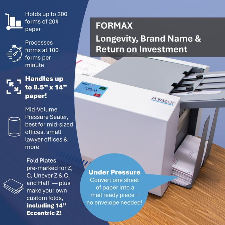 Formax AutoSeal FD 1506 Mid-Volume Pressure Sealer