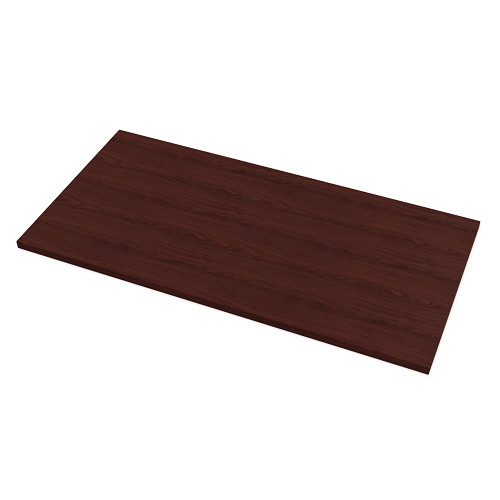 Fellowes Levado 60" x 30" Mahogany High Pressure Laminate Height-Adjustable Desktop Only - 9650501