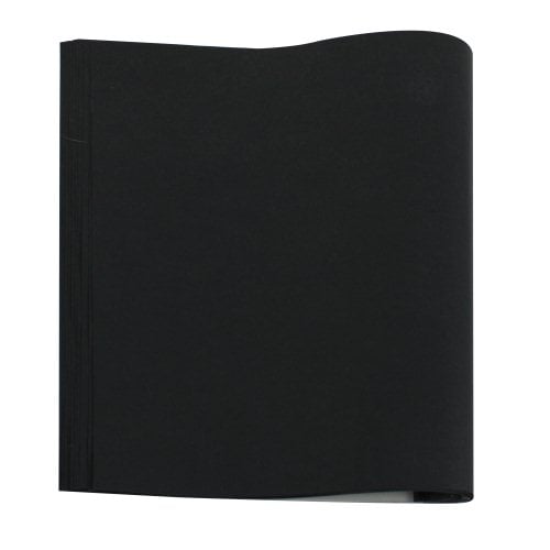 Fellowes 1/16" Black Linen Thermal Binding Covers 10pk - 5225301