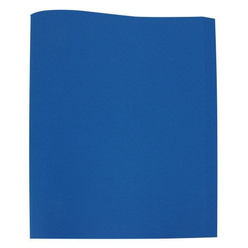Fellowes 1/16" Navy Blue Grain Thermal Binding Covers - 10pk