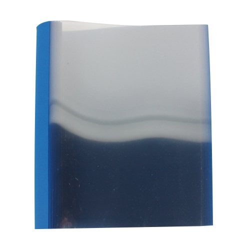 Fellowes 1/16" Navy Blue Grain Thermal Binding Covers - 10pk