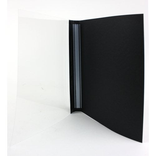 Fellowes 1/2" Black Linen Thermal Binding Covers 10pk - 5256601