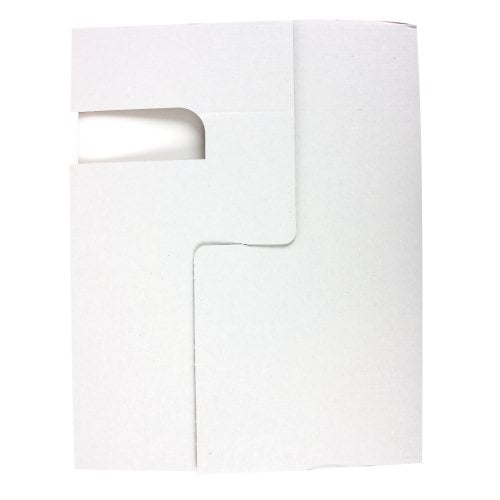 Fellowes 1/2" Gloss White Thermal Binding Covers - 10pk