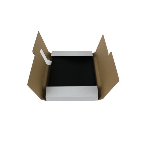 Fellowes 1/4" Black Linen Thermal Binding Covers 10pk - 5222801