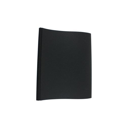 Fellowes 1/4" Black Linen Thermal Binding Covers 10pk - 5222801