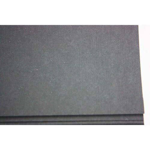 Fellowes 1/4" Black Linen Thermal Binding Covers 10pk - 5222801