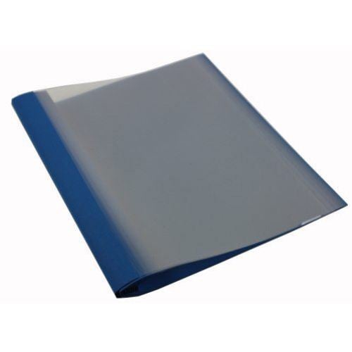 Fellowes 1/4" Blue Grain Thermal Binding Covers - 10pk