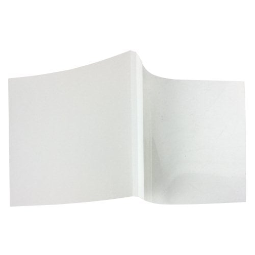 Fellowes 1/4" Gloss White Thermal Binding Covers 10pk - 52222