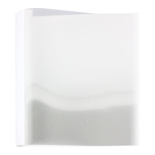 Fellowes 1/4" Gloss White Thermal Binding Covers 10pk - 52222