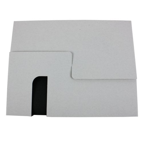 Fellowes 1/8" Black Linen Thermal Binding Covers 10pk - 5222701