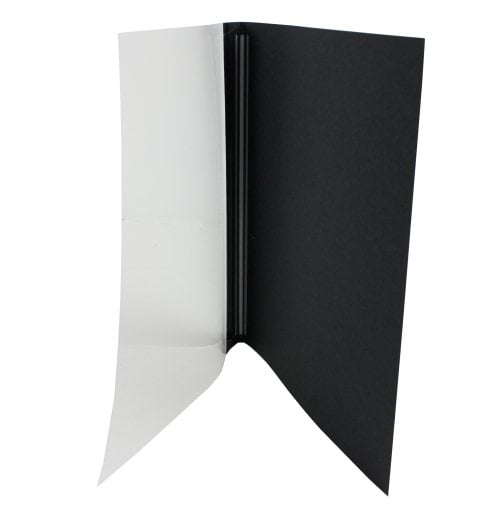 Fellowes 1/8" Black Linen Thermal Binding Covers 10pk - 5222701