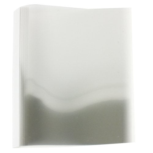 Fellowes 1/8" Gloss White Thermal Binding Covers 10pk - 52220