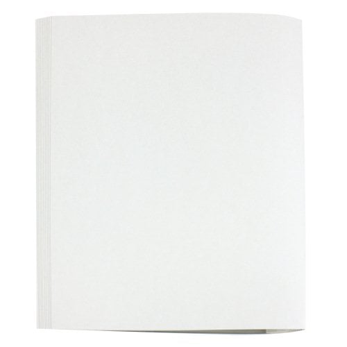 Fellowes 1/8" Gloss White Thermal Binding Covers 10pk - 52220