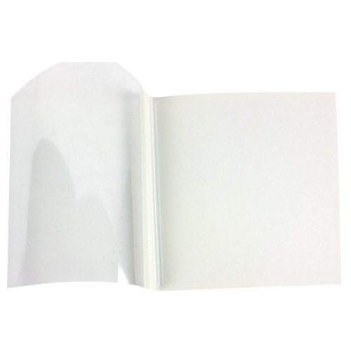 Fellowes 1/8" Gloss White Thermal Binding Covers 10pk - 52220