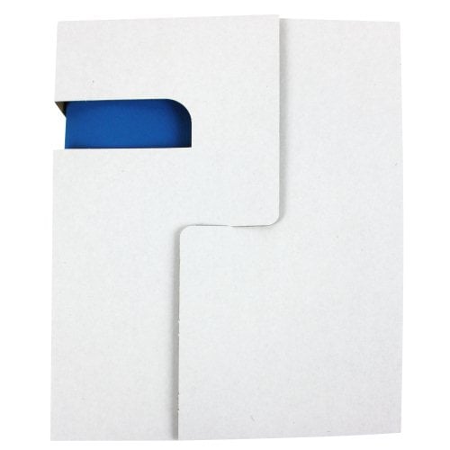 Fellowes 1/8" Navy Blue Grain Thermal Binding Covers - 10pk