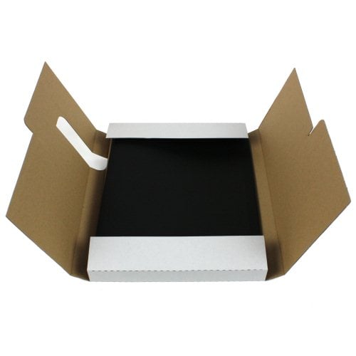Fellowes 3/8" Black Linen Thermal Binding Covers 10pk - 5256101