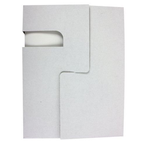 Fellowes 3/8" Gloss White Thermal Binding Covers - 10pk