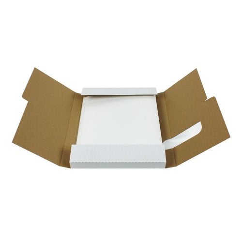 Fellowes 3/8" Gloss White Thermal Binding Covers - 10pk