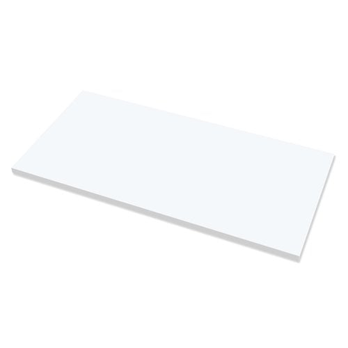 Fellowes Levado 48" x 24" White High Pressure Laminate Desktop Only - 9649101