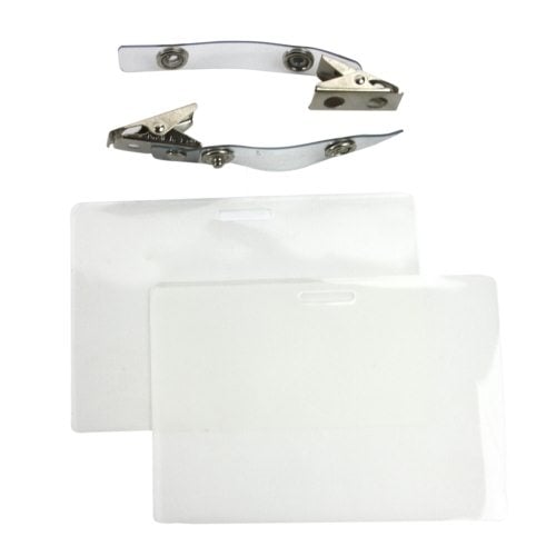 Fellowes 5mil ID Card Pouches with Slots and Clips 25pk - 52033
