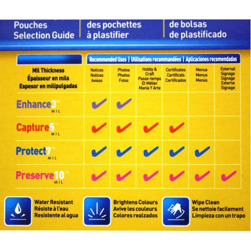 Fellowes 5mil Punched ID Card Laminating Pouches 100pk - 52016
