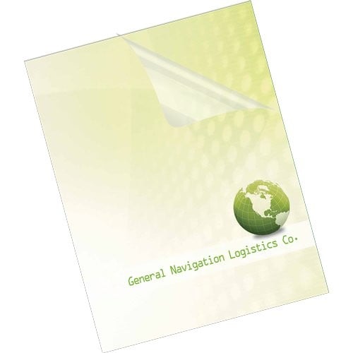 Fellowes Letter Size PET Ultra Clear Binding Covers - 100pk