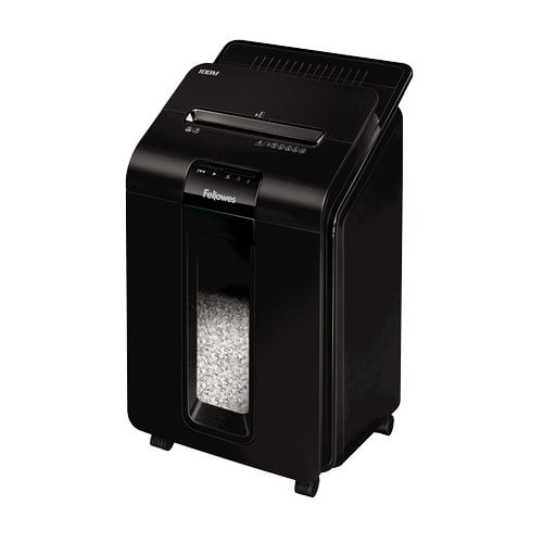 Fellowes AutoMax 100M Auto Feed Level P-4 Micro-Cut Shredder - 4629001